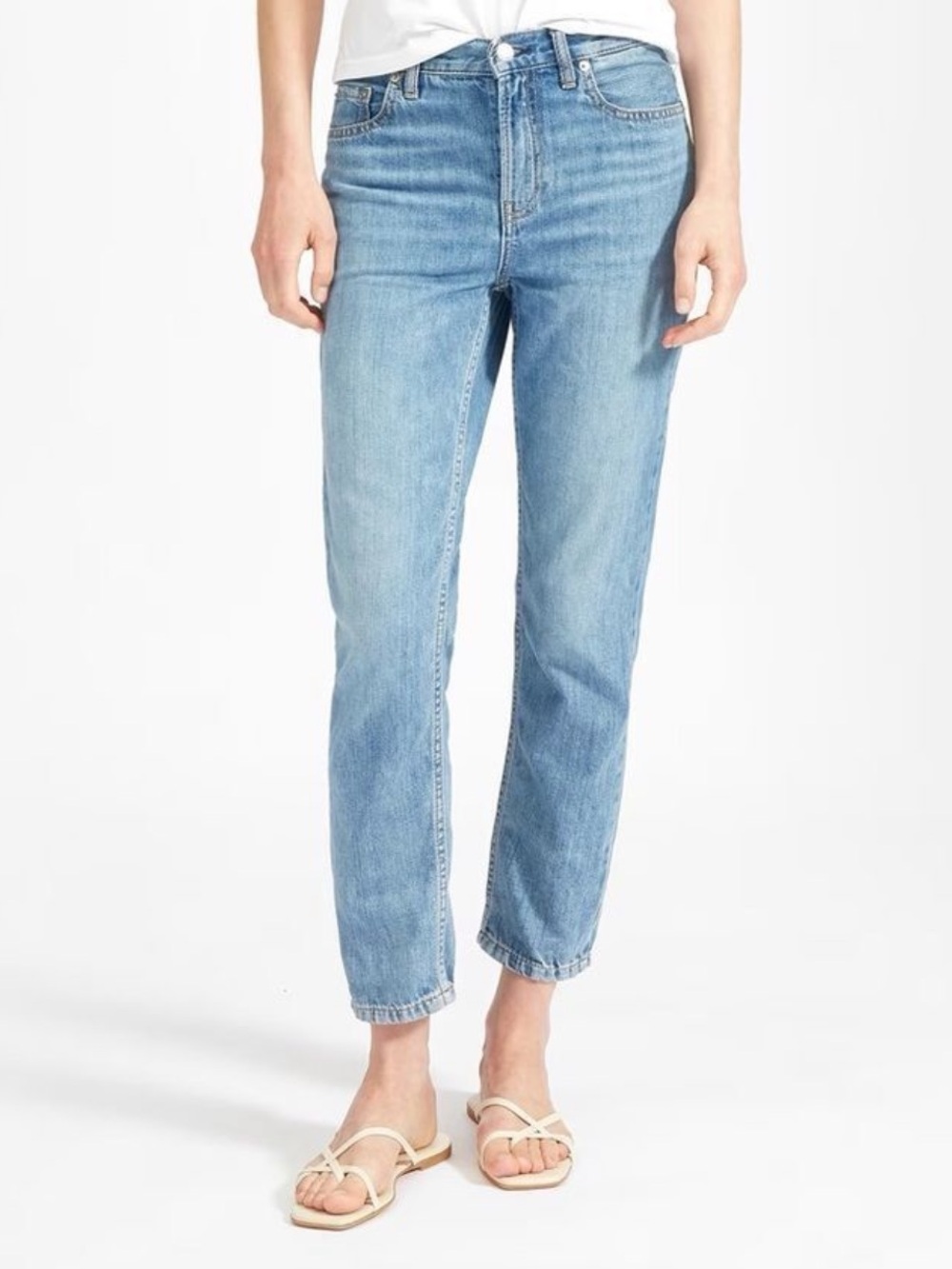 Everlane Super Soft Organic Straight Leg Jeans - Picture 3 of 11